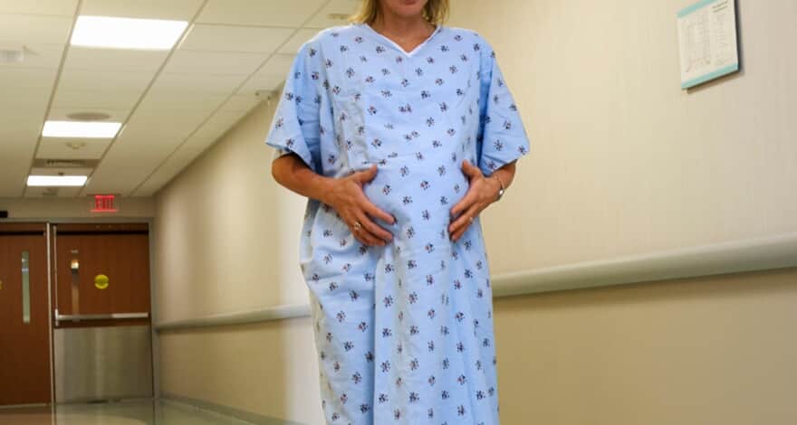 Mulher que sofreu violência